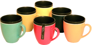 A17719y1.Y51, Multi Colour Mug 6 Pcs Set