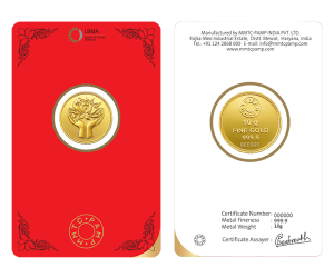 Lotus Gold Round – 10 gm