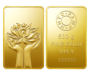 Lotus Gold Ingot – 500 gm