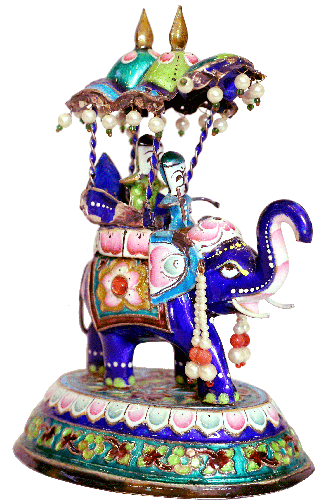 Ambari Elephant Figure – 6″