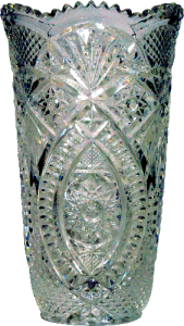 Cristal D’ Arques Flower Vase, 7.5″