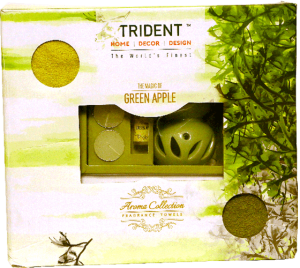 Trident Cotton Aroma Towel 3 Pcs Set 30″X60″