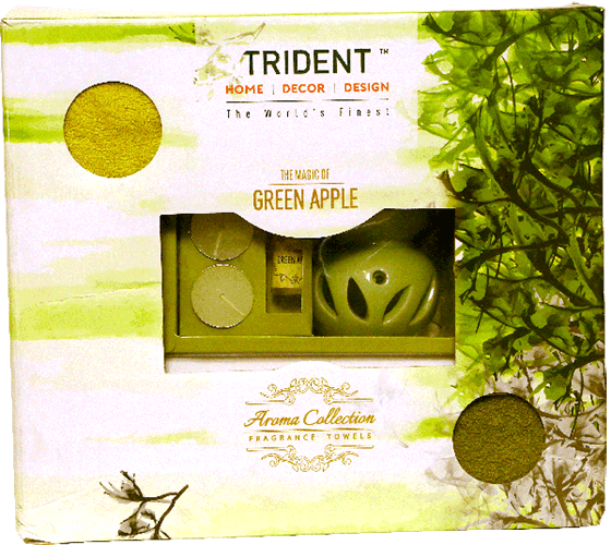 Trident Cotton Aroma Towel 3 Pcs Set 30″X60″
