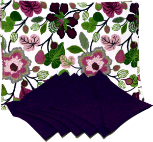 Handloom Cotton Table Mat 6 Mats + 6 Napkins 12″X18″