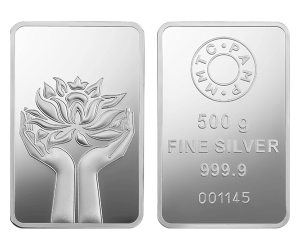 Lotus Silver Ingot – 500 gm