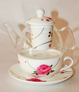 5 Pcs Porcelain Tea Cup Set
