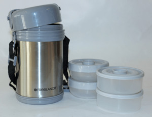 4 Container Stainless Steel Vaccum Lunch Box