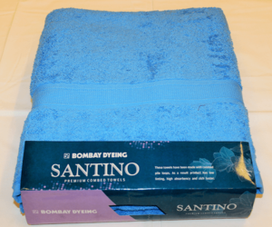 Set Of 4 Pcs Cotton Towel – 2 Hand Towel & 2 Bath Towel