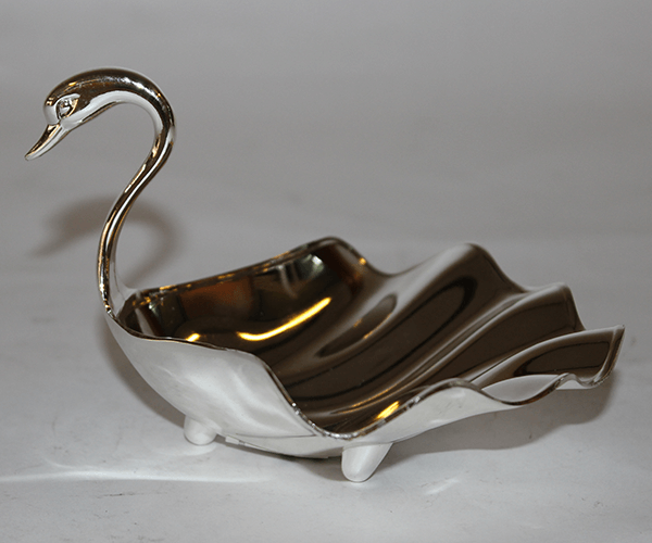 Swan Silver Plated Dish